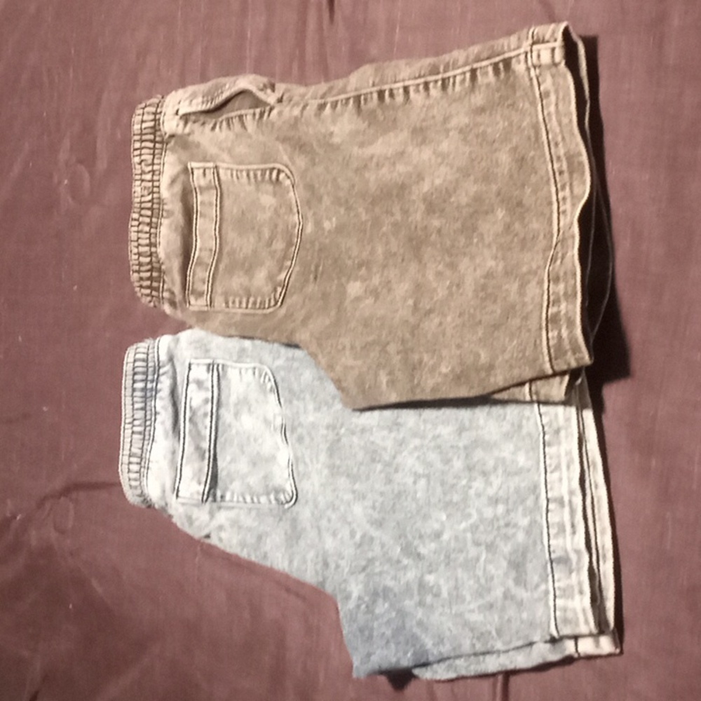 Boys jean shorts 2pc